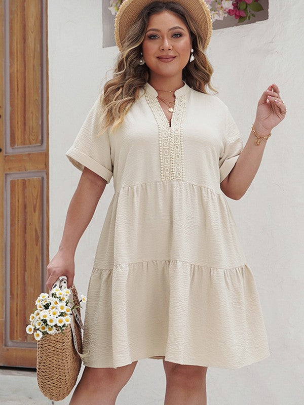 HI Curvy Plus Size Women Sandy Dress