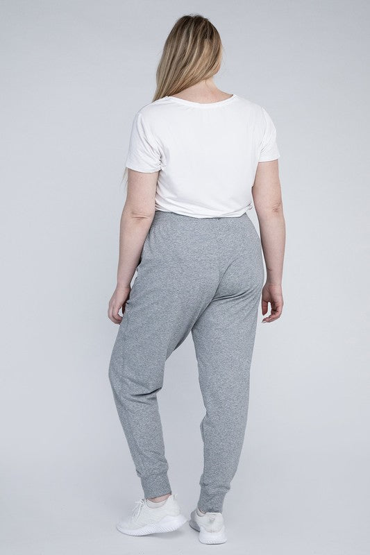 HI Curvy Plus Size Women Drawstring Jogger