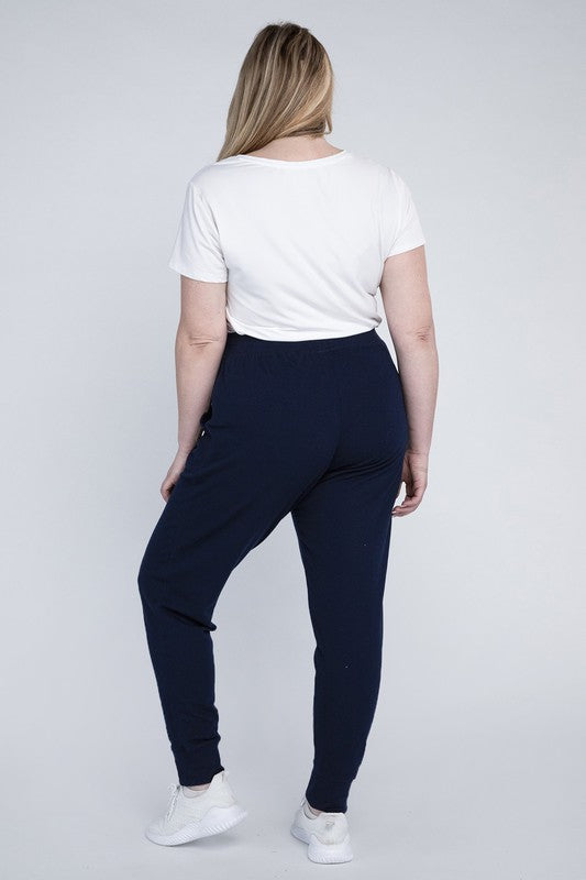 HI Curvy Plus Size Women Drawstring Jogger